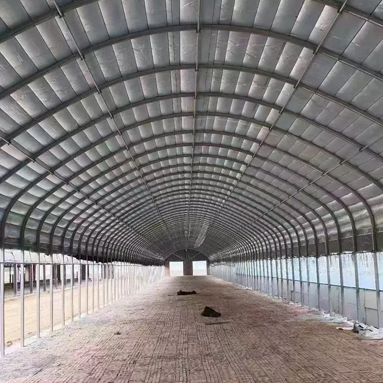 Växthusrör i galvaniserat stål